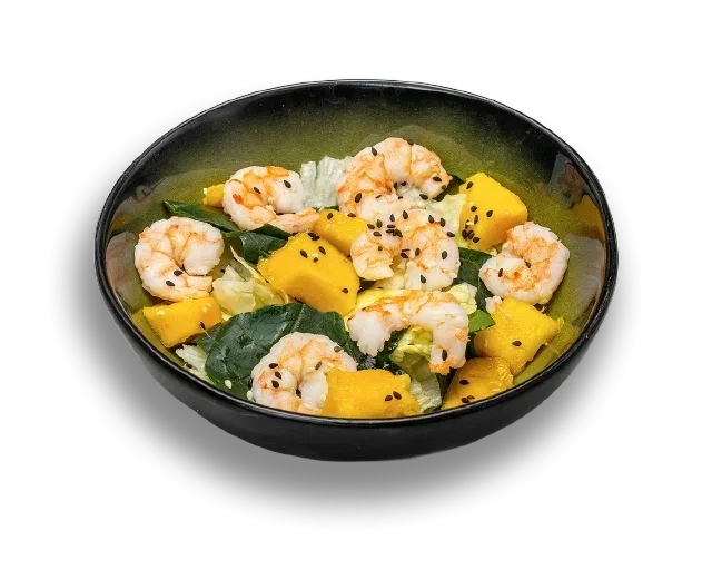 Салат с креветкой