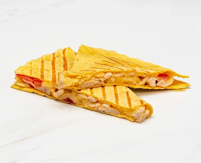 Мини-кесадилья с курицей